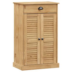 vidaXL skoskab VIGO 60x35x96 cm massivt fyrretr&aelig;