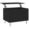 vidaXL sofabord 60x44,5x45 cm konstrueret tr&aelig; sort
