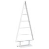 vidaXL Metal juletr&aelig; KUOPIO 90 cm St&aring;l Hvid