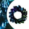 vidaXL Julekrans 24 LED'er Flerfarvet PVC