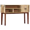 vidaXL konsolbord 115 x 30 x 76 cm massivt ru mangotr&aelig;