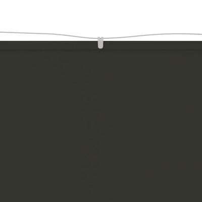 vidaXL lodret markise 100x600 cm oxfordstof antracitgrå