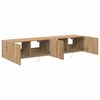 vidaXL TV v&aelig;gskab 2 pcs Artisan Egetr&aelig; 80 x 35 x 31 cm Konstrueret tr&aelig;