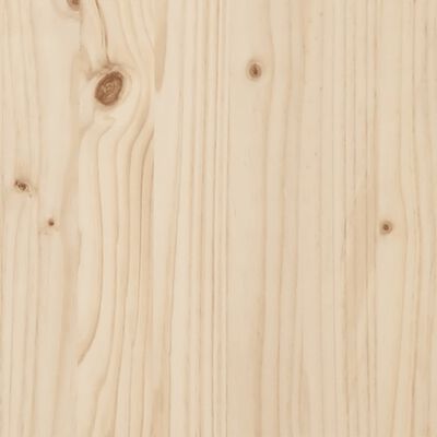 vidaXL plantebord med hylder 108x45x86,5 cm massivt fyrretræ