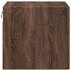 vidaXL v&aelig;gskab 45x42,5x40 cm konstrueret brun egetr&aelig;sfarve