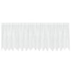 vidaXL Lace Gardin Hvid 80 x 400 cm Polyester
