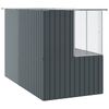 vidaXL Fuglebur Antracit 315 x 167 x 200 cm Galvaniseret stål