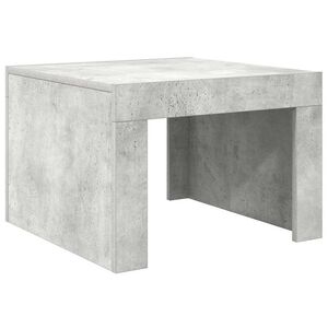 vidaXL sofabord 50x50x35 cm konstrueret tr&aelig; betongr&aring;
