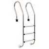 vidaXL poolstige 3 trin rustfrit st&aring;l 304 120 cm
