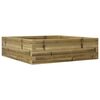 vidaXL plantekasse 80x80x23 cm impr&aelig;gneret fyrretr&aelig;
