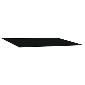 vidaXL Reservedug til markise Sort 300 x 250 cm Polyester