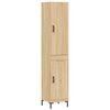 vidaXL skab 34,5x34x180 cm konstrueret tr&aelig; sonoma-eg