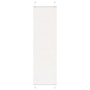 vidaXL Pliss&eacute;gardin Hvid 55x200 cm Stofbredde 54,4 cm Polyester