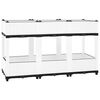 vidaXL h&oslash;jbed 120x40x71 cm polypropylen