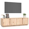 vidaXL tv-bord 140x40x40 cm massivt fyrretr&aelig;