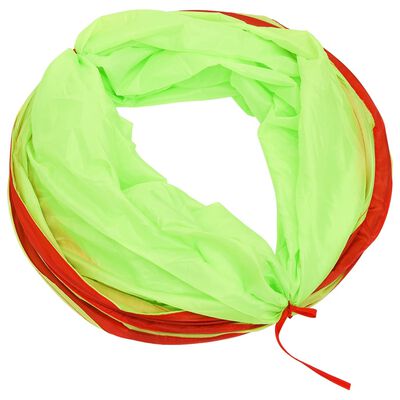vidaXL legetunnel til børn 175 cm polyester grøn