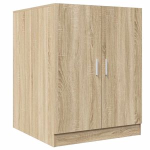 vidaXL vaskemaskineskab 70,5x71,5x91,5 cm sonoma-eg