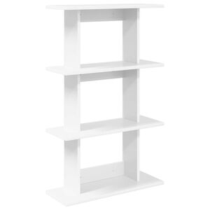 vidaXL V&aelig;ghylde V&aelig;gmonteret Hvid 56 x 20 x 90 cm Konstrueret tr&aelig;