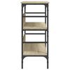 vidaXL konsolbord 100x32x75 cm konstrueret tr&aelig; sonoma-eg