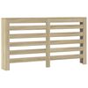vidaXL radiatorskjuler 149x20x82 cm konstrueret tr&aelig; sonoma-eg