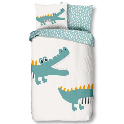 Good Morning sengetøj til børn CROCODILE 140x200/220 cm flerfarvet