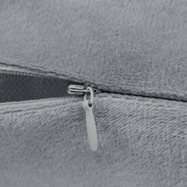 vidaXL pudes&aelig;t 2 stk. 45x45 cm stof gr&aring;