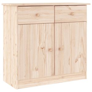 vidaXL sk&aelig;nk ALTA 77x35x73 cm massivt fyrretr&aelig;