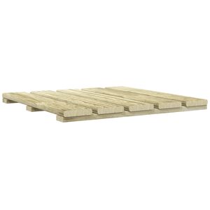 vidaXL Terrasse Flise 12 pcs Gr&oslash;n 50 x 50 cm Gr&oslash;n Impr&aelig;gneret Fyrretr&aelig;