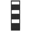 vidaXL Vaskeskab med d&oslash;r Sort eg 50 x 68 x 162 cm Konstrueret tr&aelig;