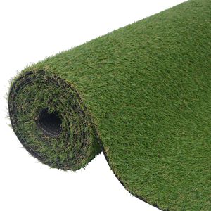 vidaXL kunstgr&aelig;s 1x10 m/20-25 mm gr&oslash;n