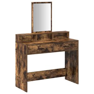 vidaXL Kl&aelig;deskab R&oslash;get eg 100 x 41 x 140 cm Konstrueret tr&aelig;