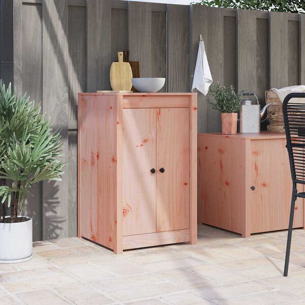 vidaXL Køkkendør Brun 50 x 9 x 82 cm massivt douglasgranktræ