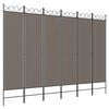 vidaXL 5-panels rumdeler 240x200 cm stof antracitgr&aring;