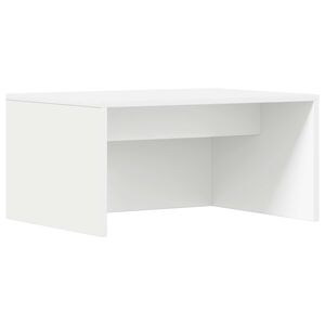 vidaXL V&aelig;gh&aelig;ngt skrivebord Hvid Konstrueret tr&aelig; 60 x 45 x 30 cm