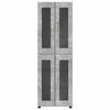 vidaXL Highboard FLORIN Beton Gr&aring; 60 x 35 x 182 cm Konstrueret tr&aelig;