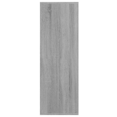 vidaXL skoreol 54x34x100,5 cm konstrueret træ grå