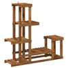 vidaXL Planteholder Naturfarvet 93,5 x 25 x 91,5 cm Massivt Akacietr&aelig;