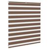 vidaXL zebragardin brun 135x100 cm stofbredde 130,9 cm polyester