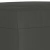 vidaXL bænk 70x35x41 cm mikrofiberstof mørkegrå