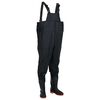 vidaXL waders med st&oslash;vler str. 41 sort