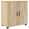 vidaXL Badev&aelig;relsesskab med opbevaring Sonoma eg 61 x 35 x 64 cm