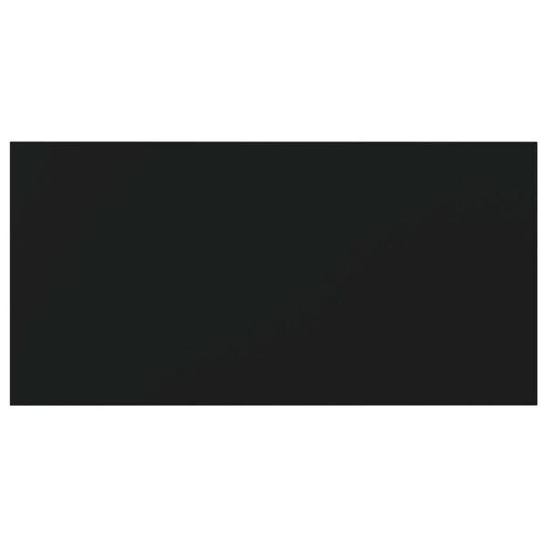 vidaXL boghylder 8 stk. 40x20x1,5 cm konstrueret tr&aelig; sort