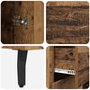 vidaXL Highboard med skuffe 2 pcs Gammelt tr&aelig; Konstrueret tr&aelig;
