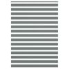 vidaXL zebragardin m&oslash;rkegr&aring; 165x200 cm stofbredde 160,9 cm polyester