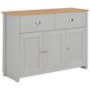 vidaXL sk&aelig;nk 112x35x81 cm gr&aring;