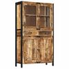 vidaXL sk&aelig;nk 100x40x175 cm massivt ru mangotr&aelig;