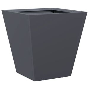 vidaXL plantekasse 30x30x30 cm st&aring;l antracitgr&aring;