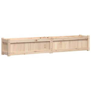 vidaXL plantekasse 180x31x31 cm massivt fyrretr&aelig;