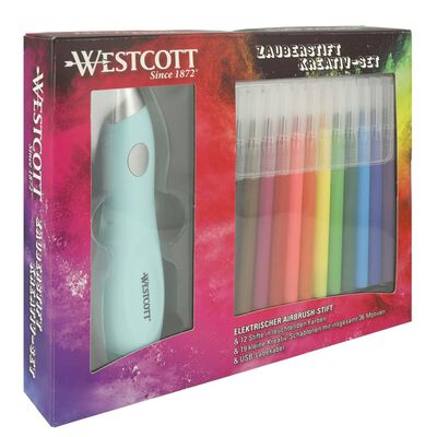 WESTCOTT elektrisk airbrushsæt med penne