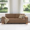 vidaXL 3-personers sofa brun 180 cm stof